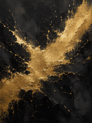 Gilded Splash Wall Art