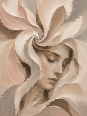 Floral Portrait Wall Art Printable