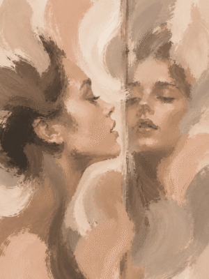 Mirror Reflection Wall Art