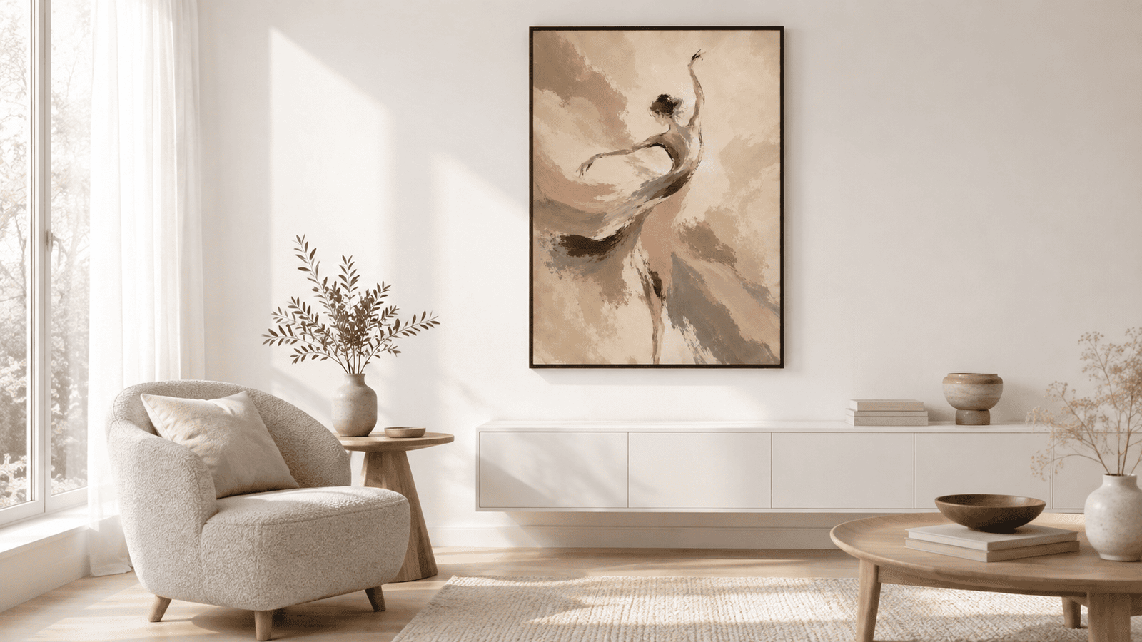 Dancer Figure Wall Art - Image 5