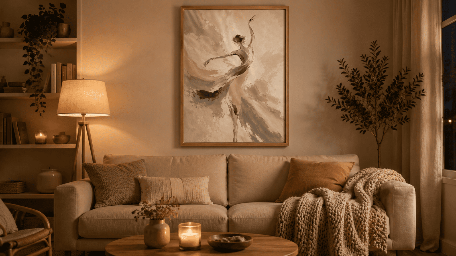 Dancer Figure Wall Art - Image 4