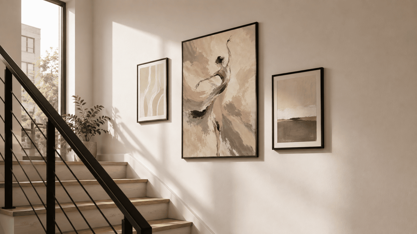 Dancer Figure Wall Art - Image 3