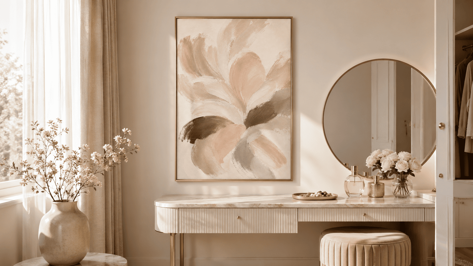 Painterly Bloom Wall Art - Image 13