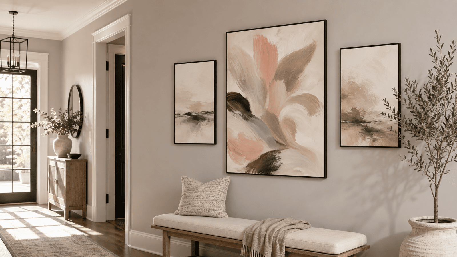 Feathered Bloom Wall Art - Image 3
