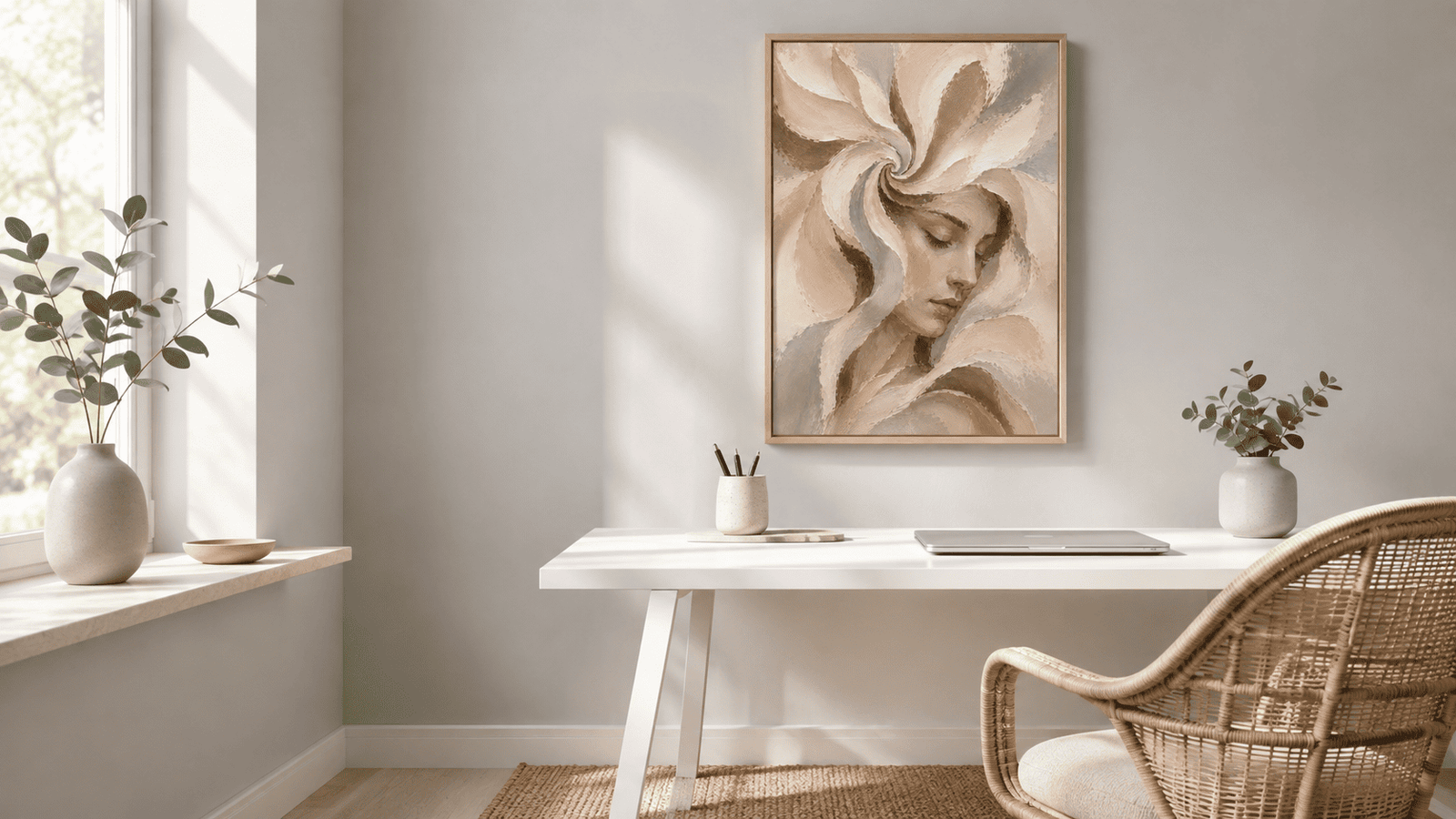 Floral Portrait Wall Art - Image 4