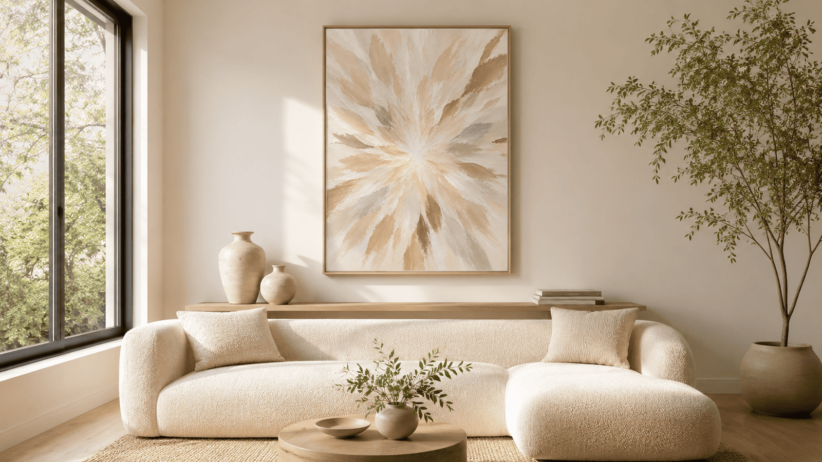 Radiant Petal Burst Wall Art - Image 3