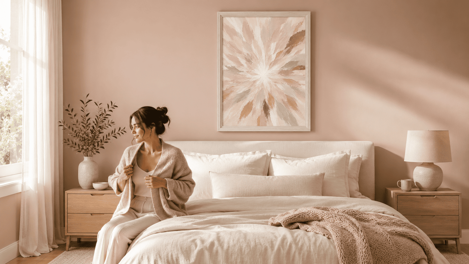 Radiant Petal Burst Wall Art - Image 4