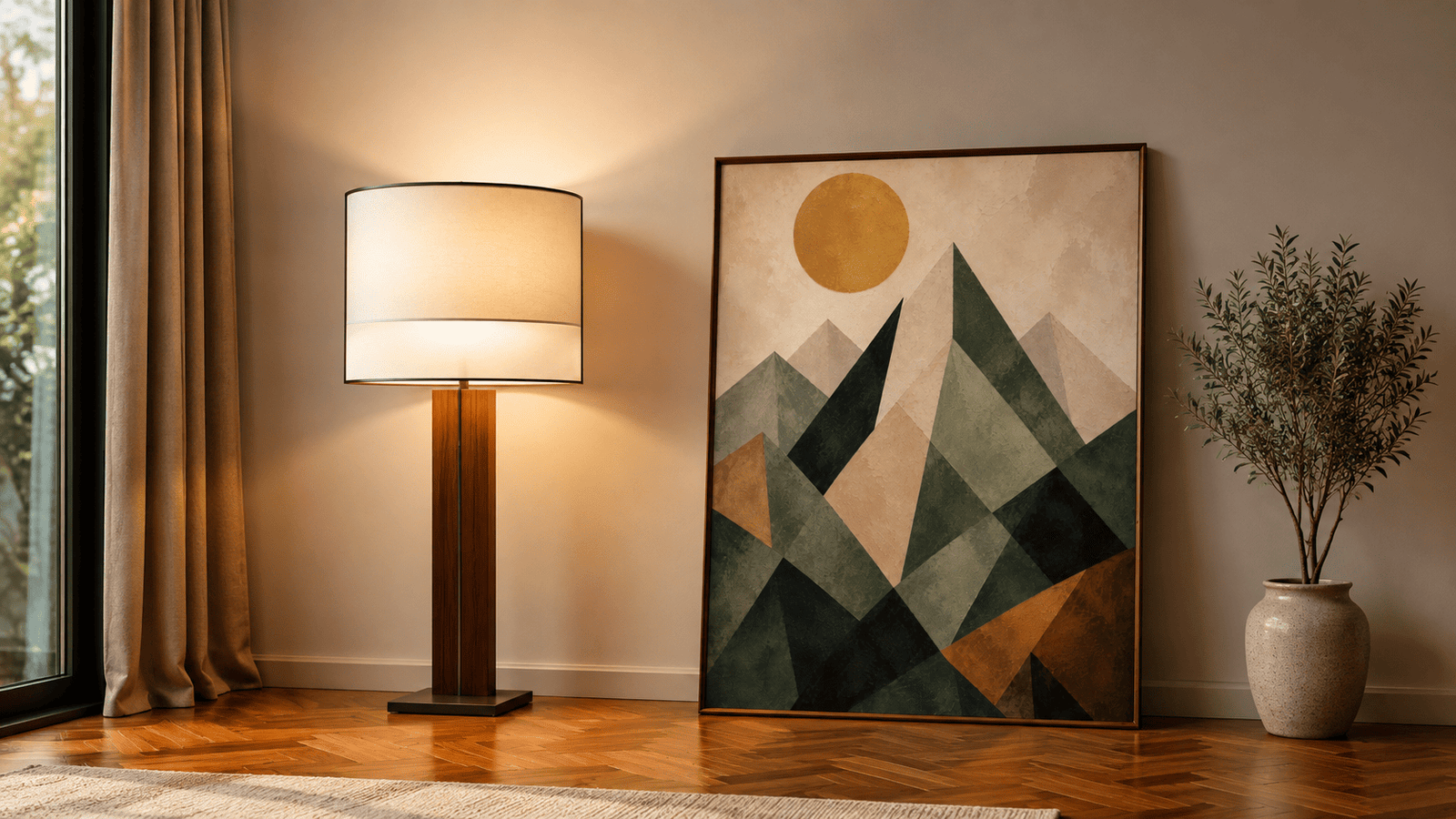 Golden Summit Sun Wall Art - Image 5