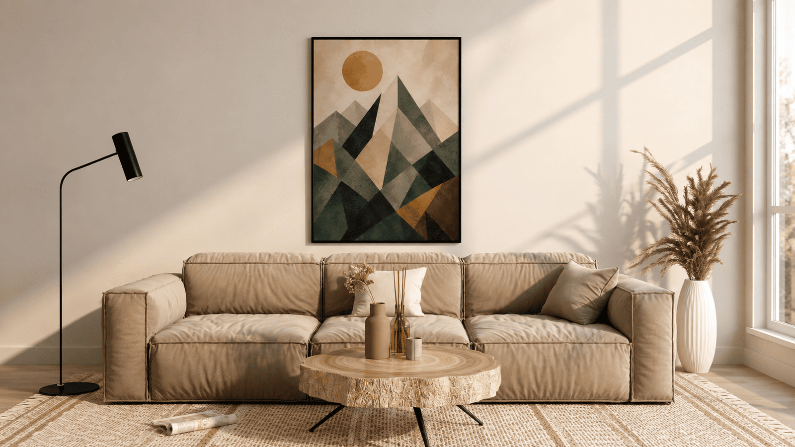 Golden Summit Sun Wall Art - Image 8