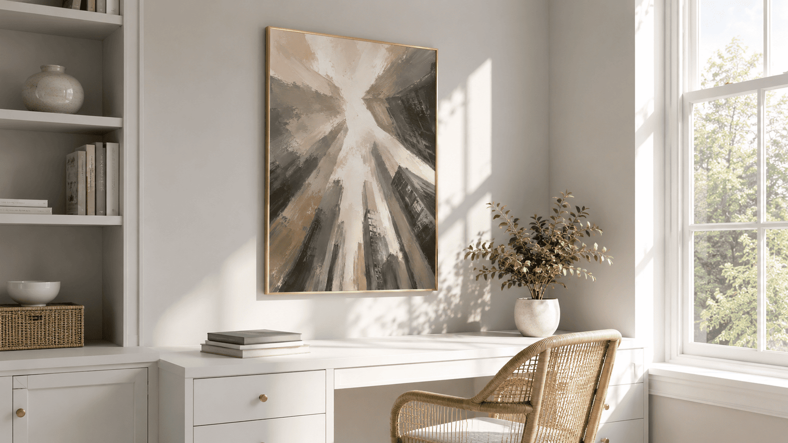 Urban Skyscraper Wall Art - Image 13