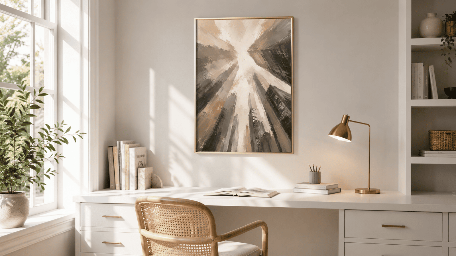 Urban Skyscraper Wall Art - Image 11