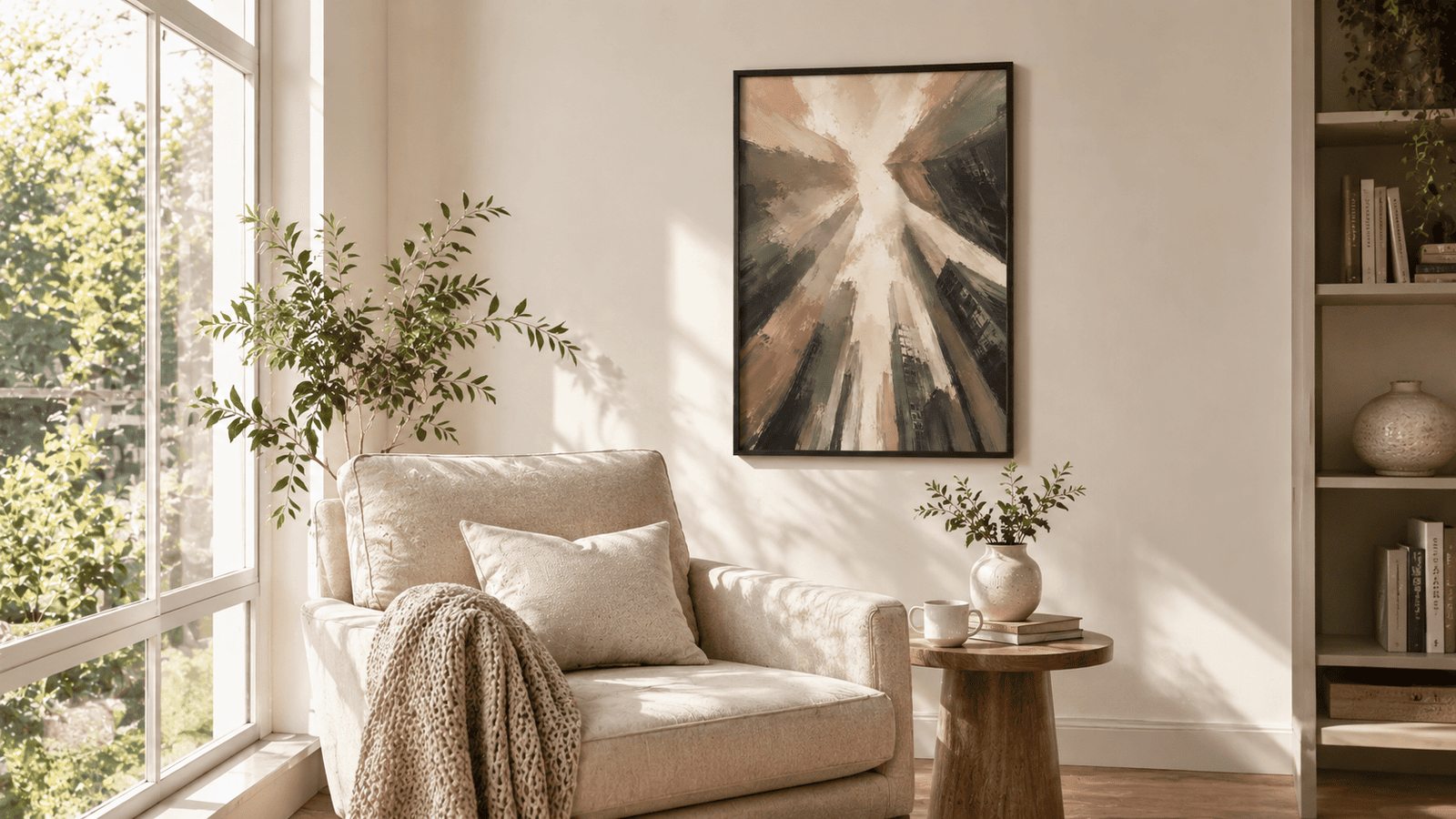Urban Skyscraper Wall Art - Image 9