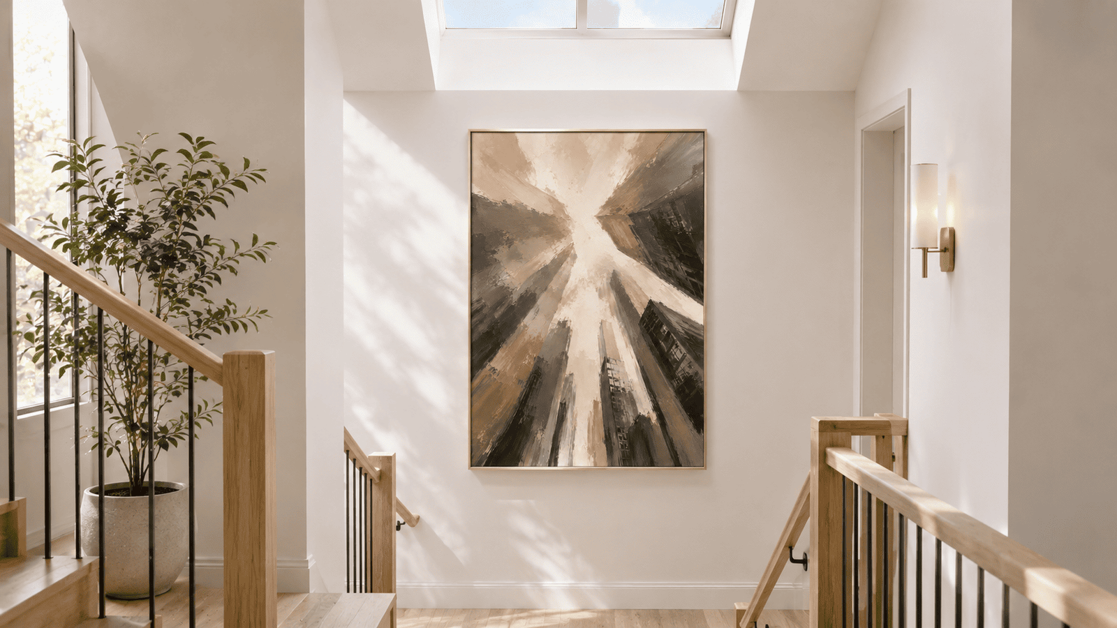 Urban Skyscraper Wall Art - Image 6