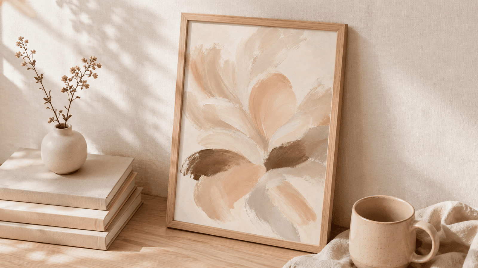 Painterly Bloom Wall Art - Image 7