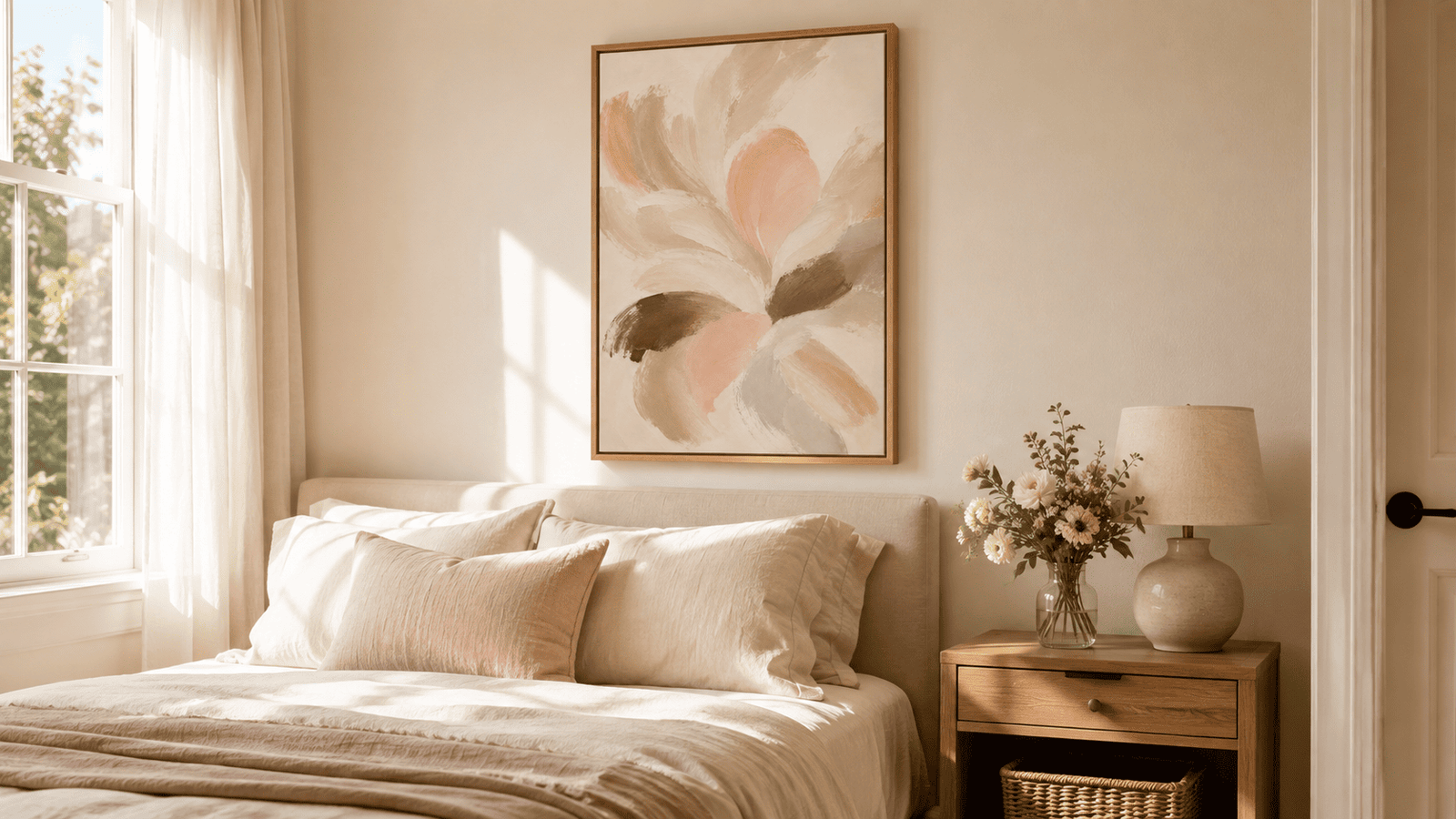 Painterly Bloom Wall Art - Image 5
