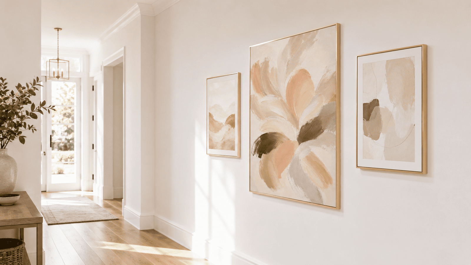Painterly Bloom Wall Art - Image 3