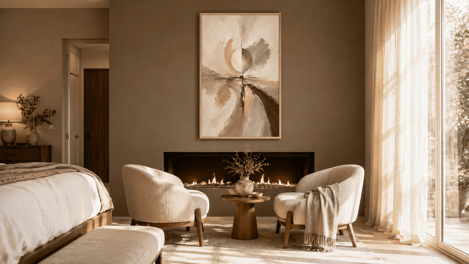 Abstract Sunburst Wall Art - Image 11