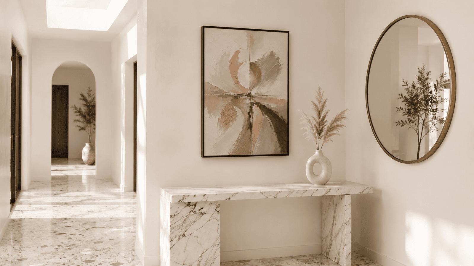 Abstract Sunburst Wall Art - Image 14