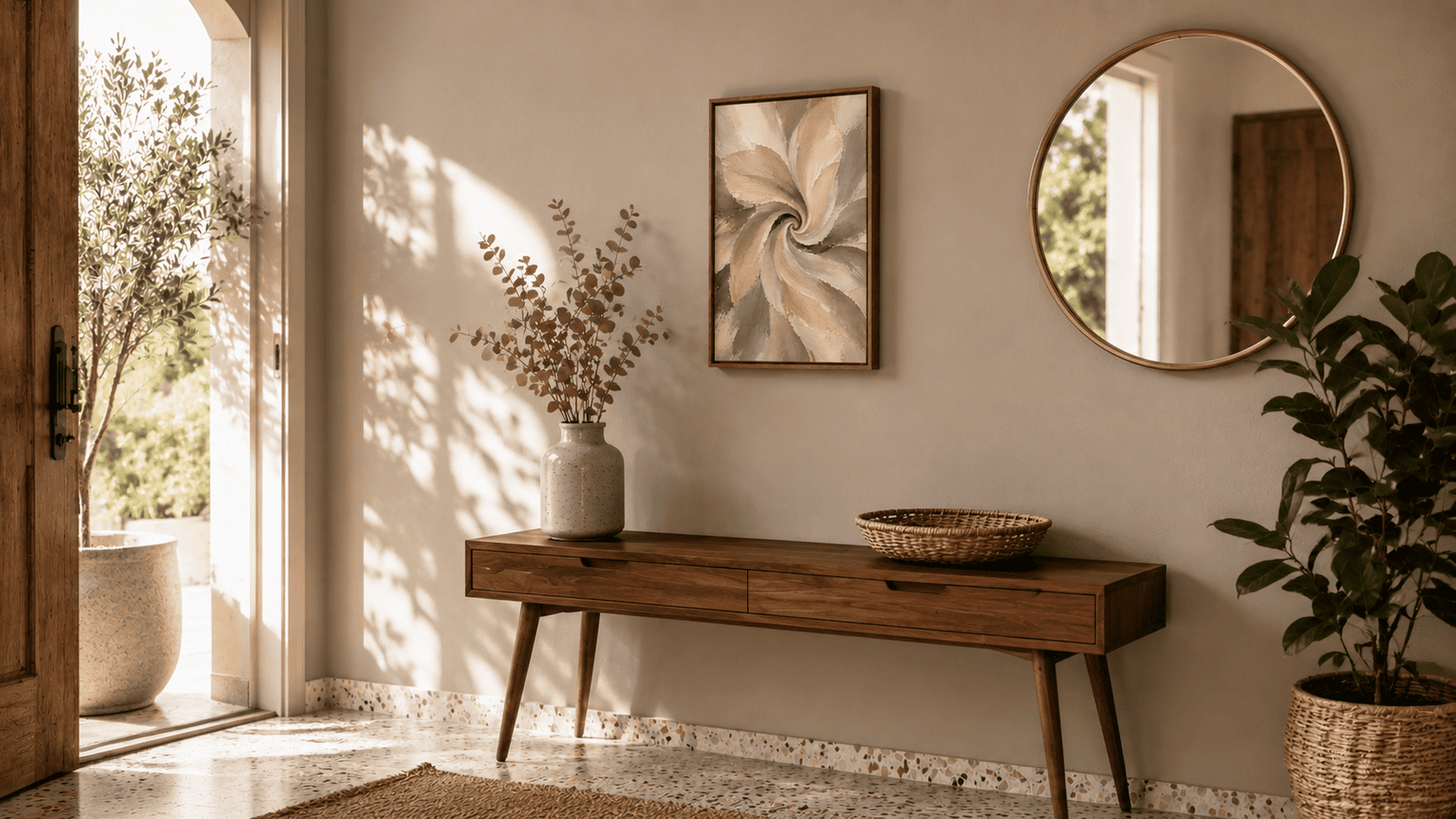 Swirling Bloom Wall Art - Image 5