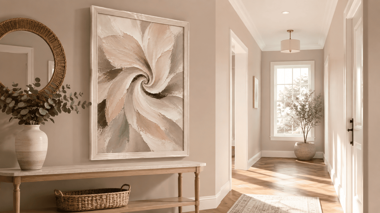 Swirling Bloom Wall Art - Image 8