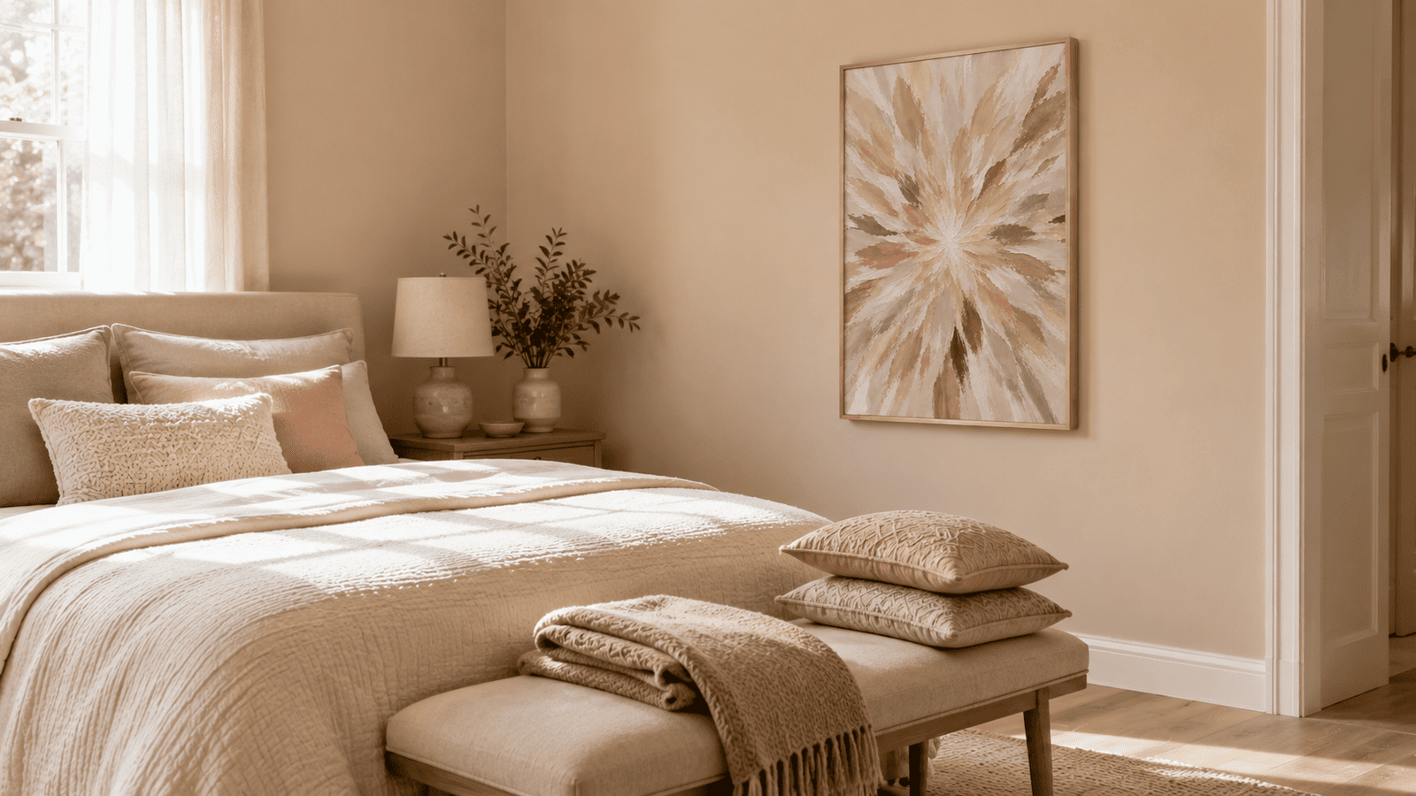 Radiant Petal Burst Wall Art - Image 9