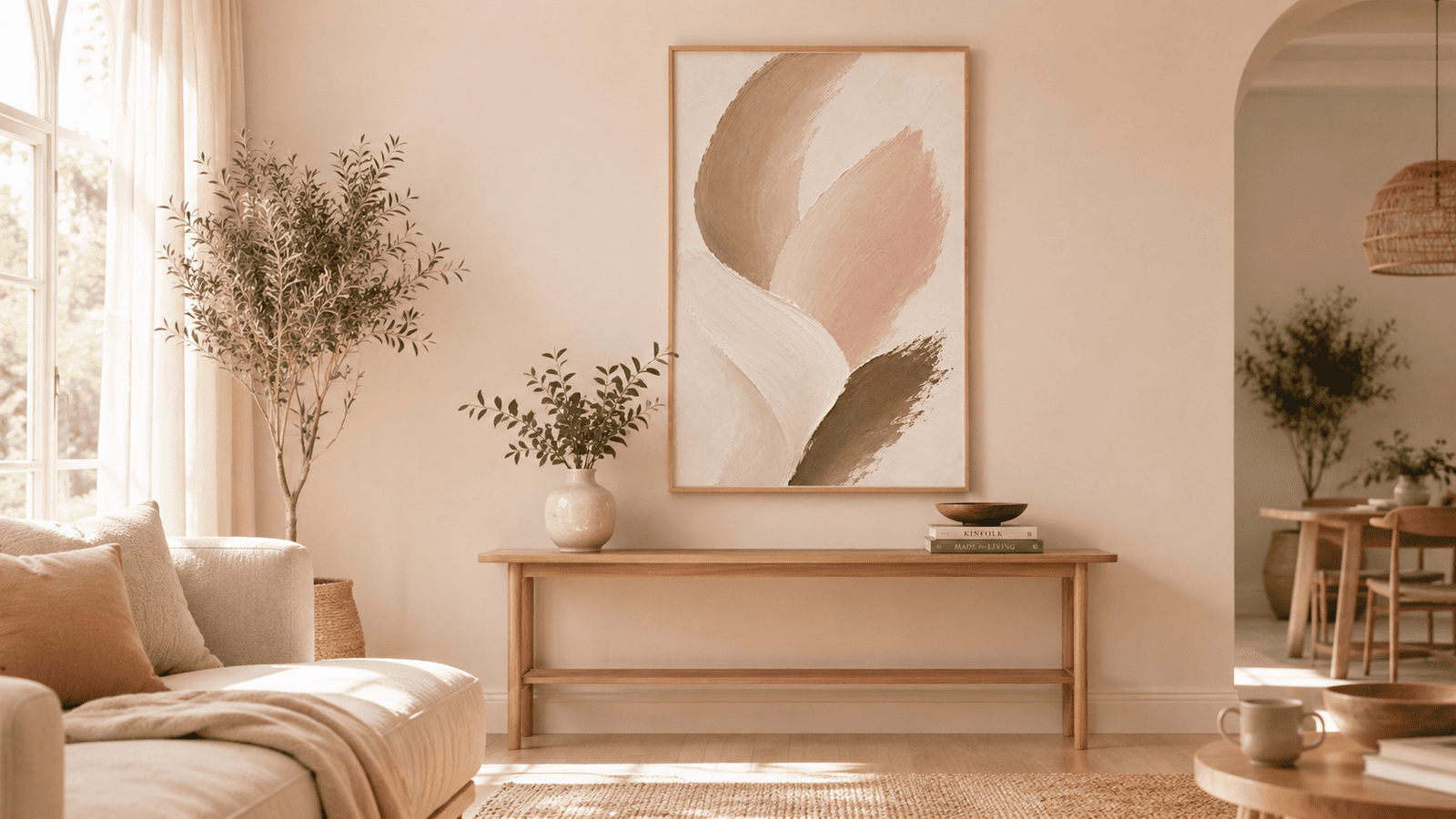 Blush Petals Wall Art - Image 3