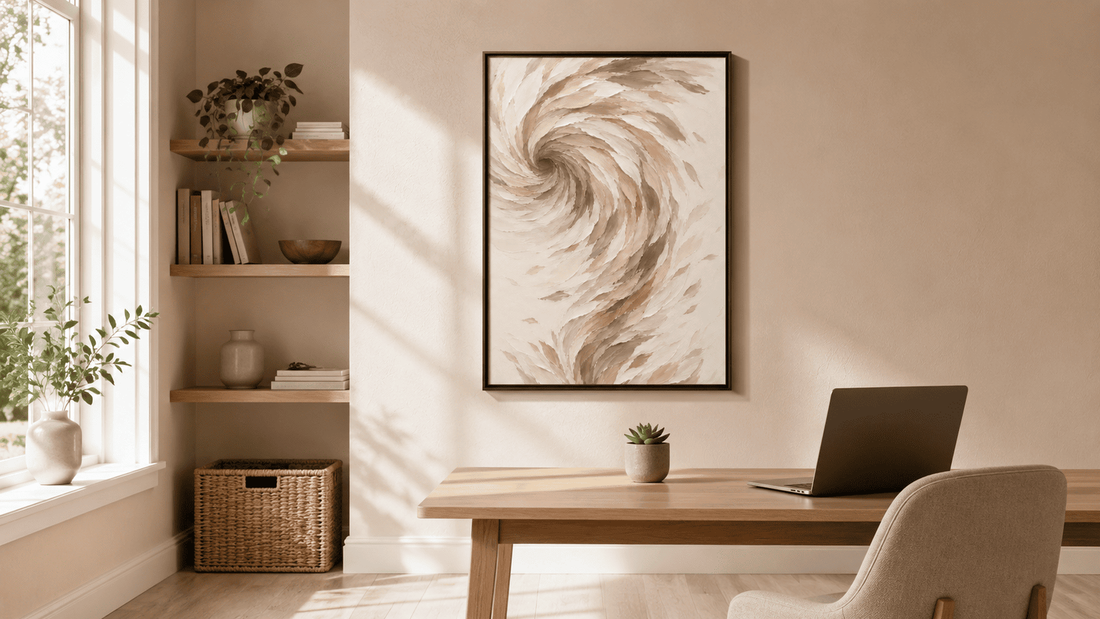Feather Whirl Wall Art - Image 5