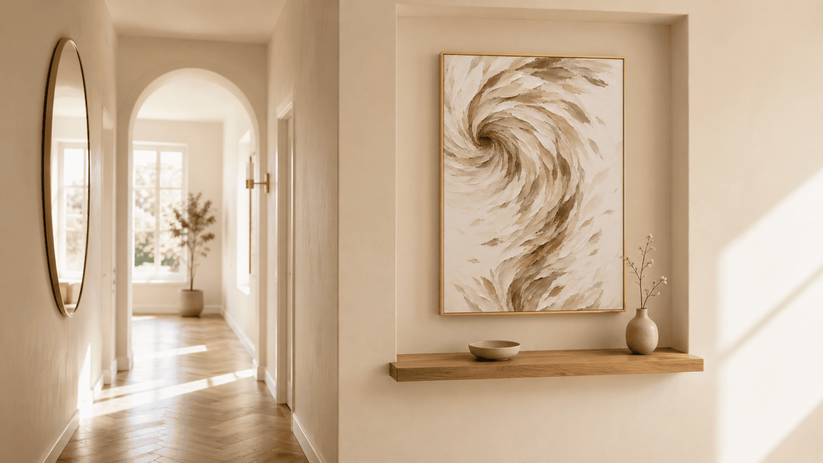 Feather Whirl Wall Art - Image 13
