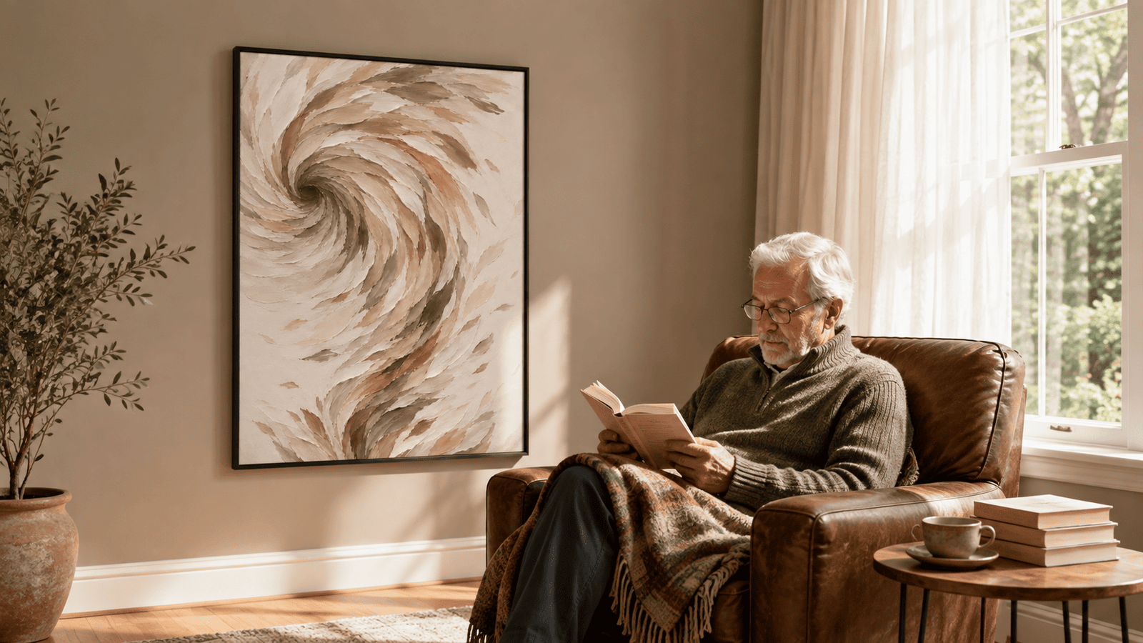 Feather Whirl Wall Art - Image 14