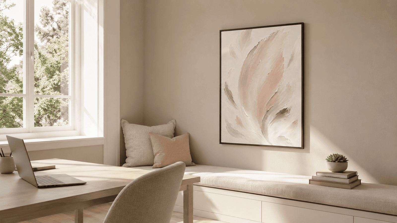 Feather Bloom Wall Art - Image 4