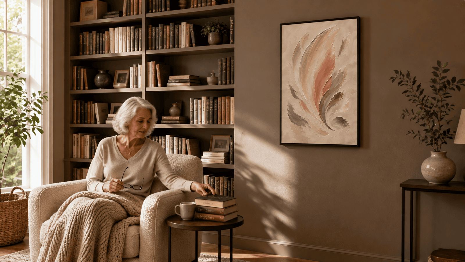Feather Bloom Wall Art - Image 13