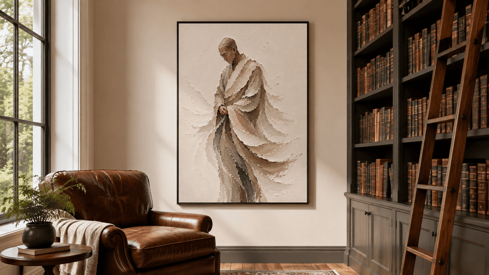 Wandering Monk Wall Art - Image 3