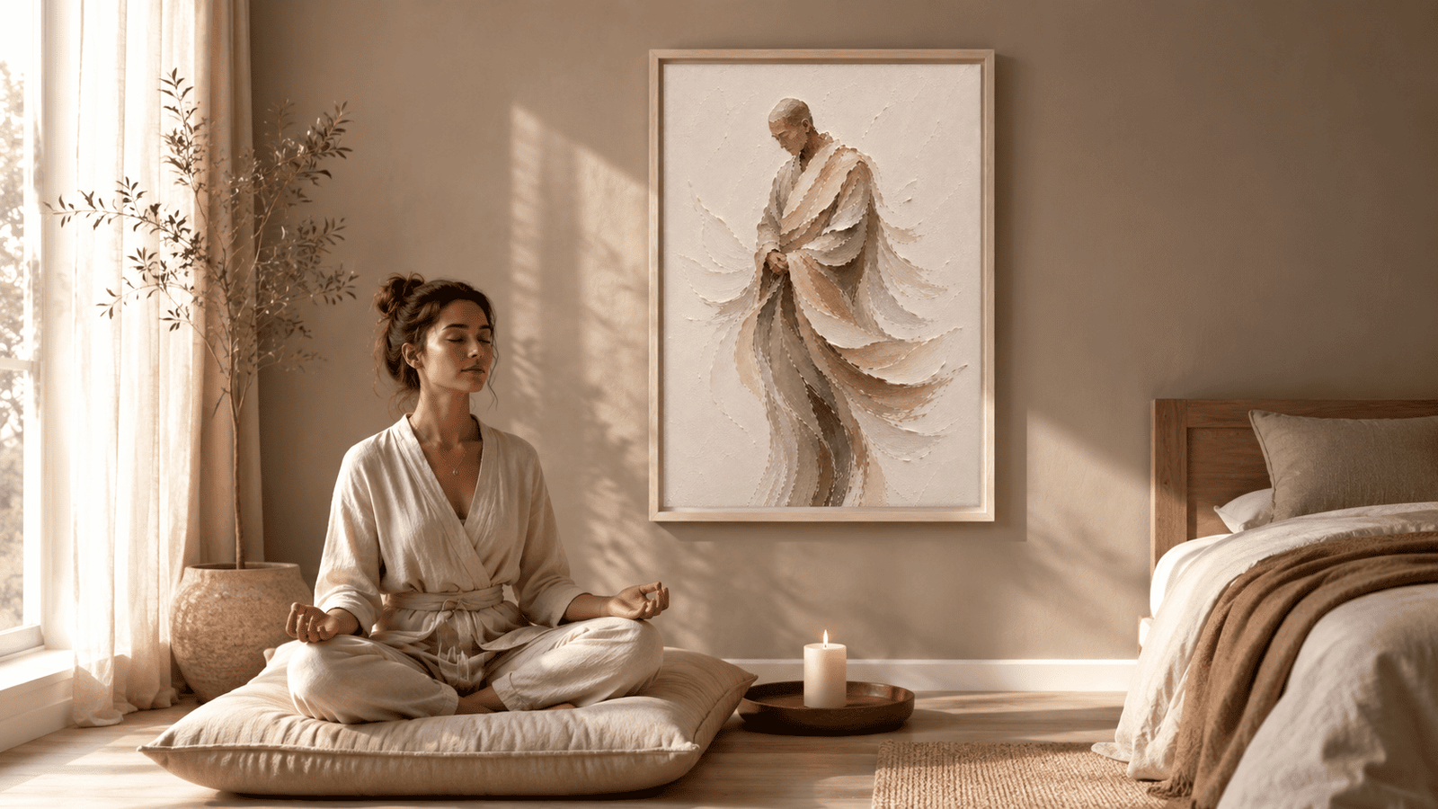 Wandering Monk Wall Art - Image 4