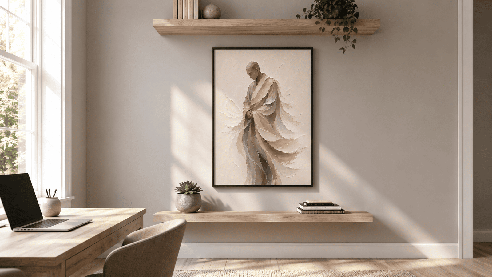 Wandering Monk Wall Art - Image 5