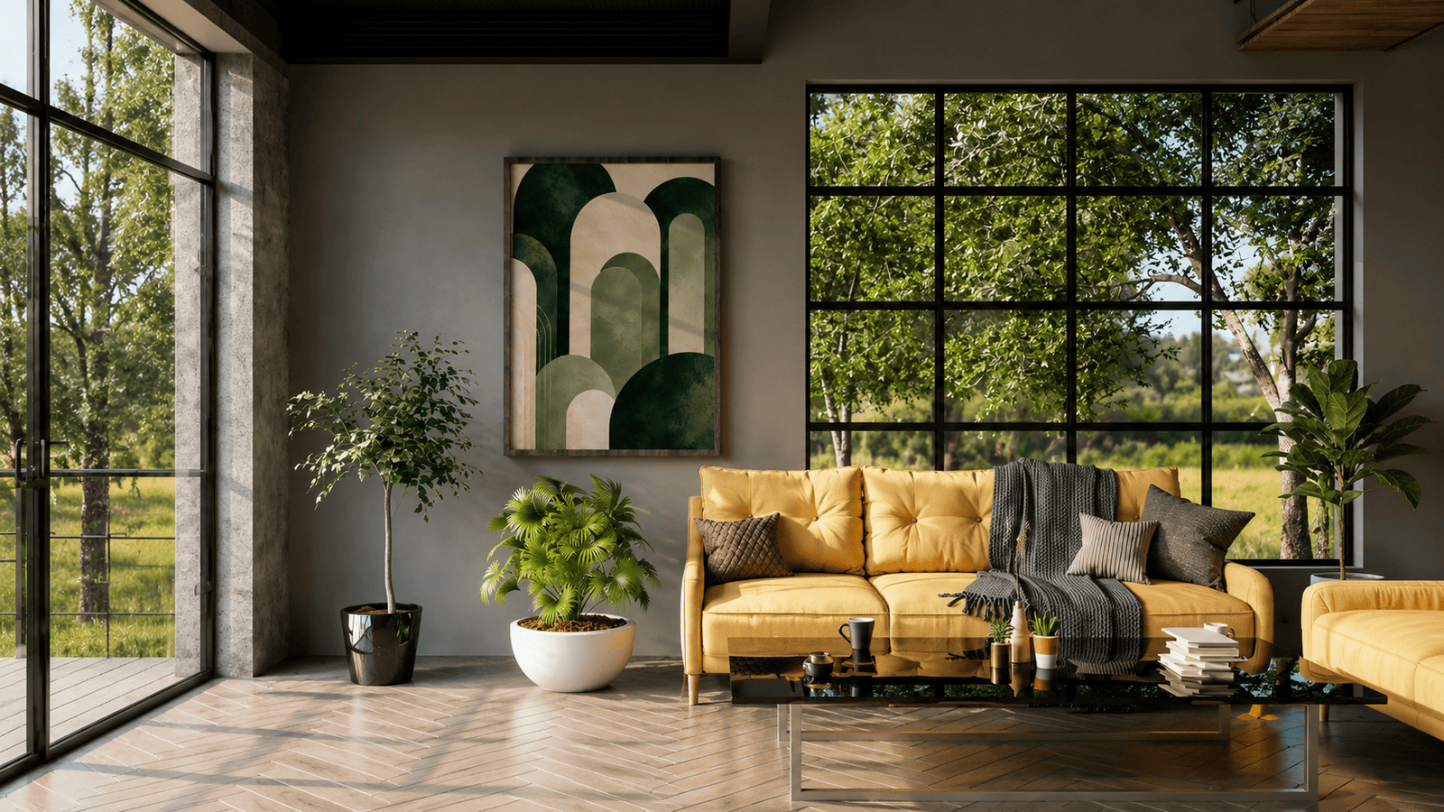 Emerald Arcade Wall Art - Image 7