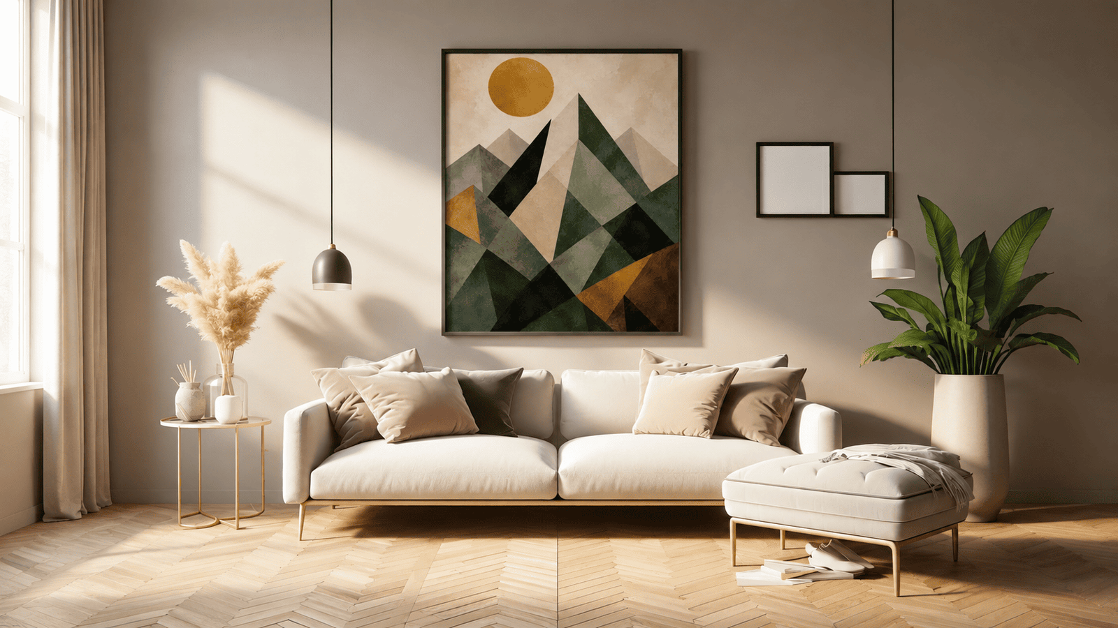 Golden Summit Sun Wall Art - Image 11