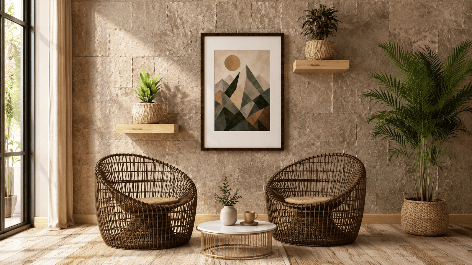 Golden Summit Sun Wall Art - Image 13