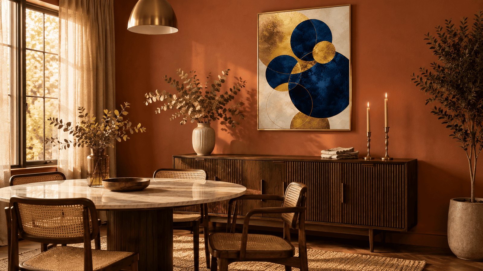 Golden Orbit Wall Art - Image 4