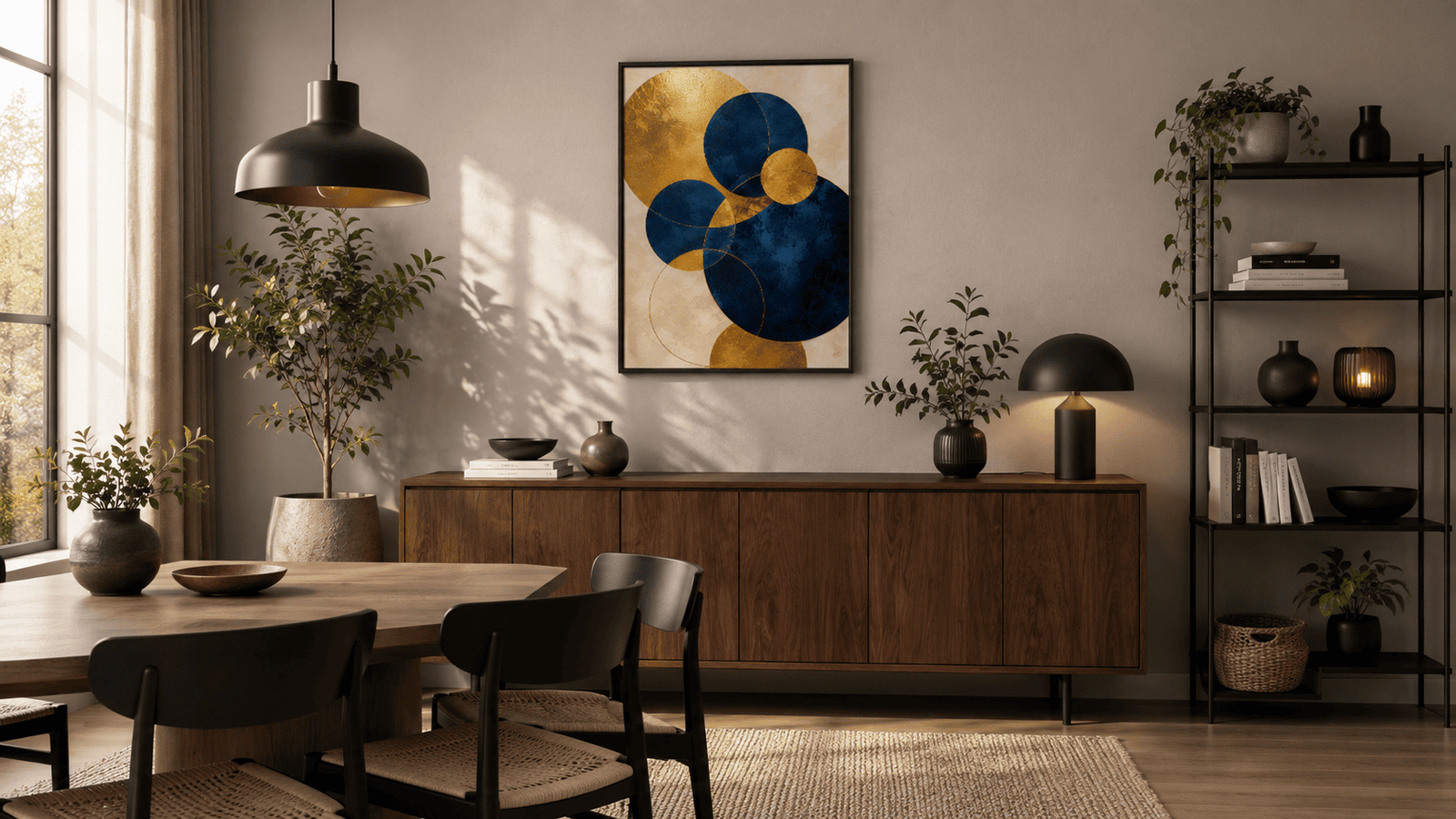 Golden Orbit Wall Art - Image 5