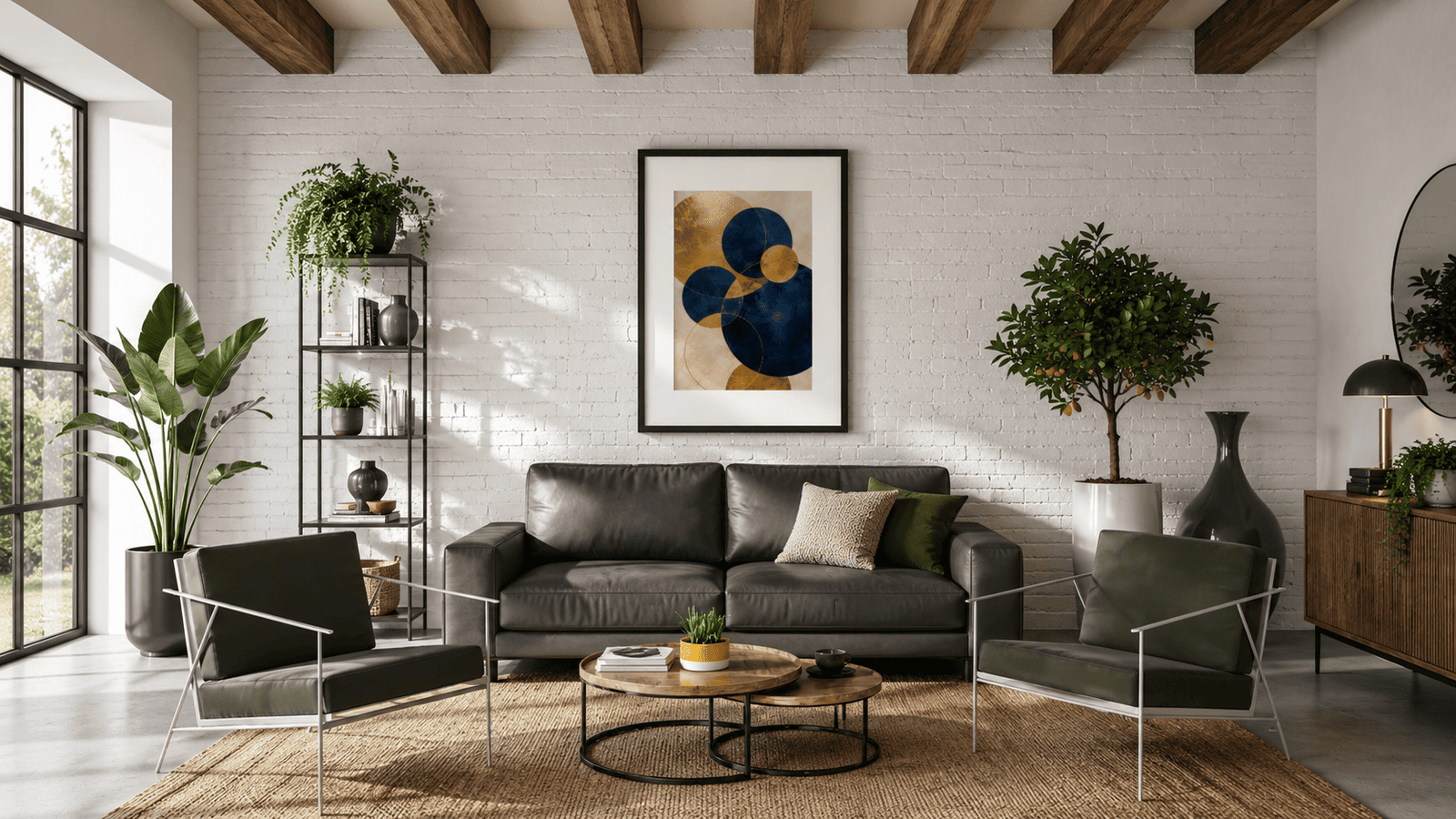 Golden Orbit Wall Art - Image 7