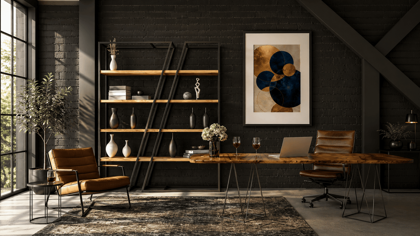 Golden Orbit Wall Art - Image 8