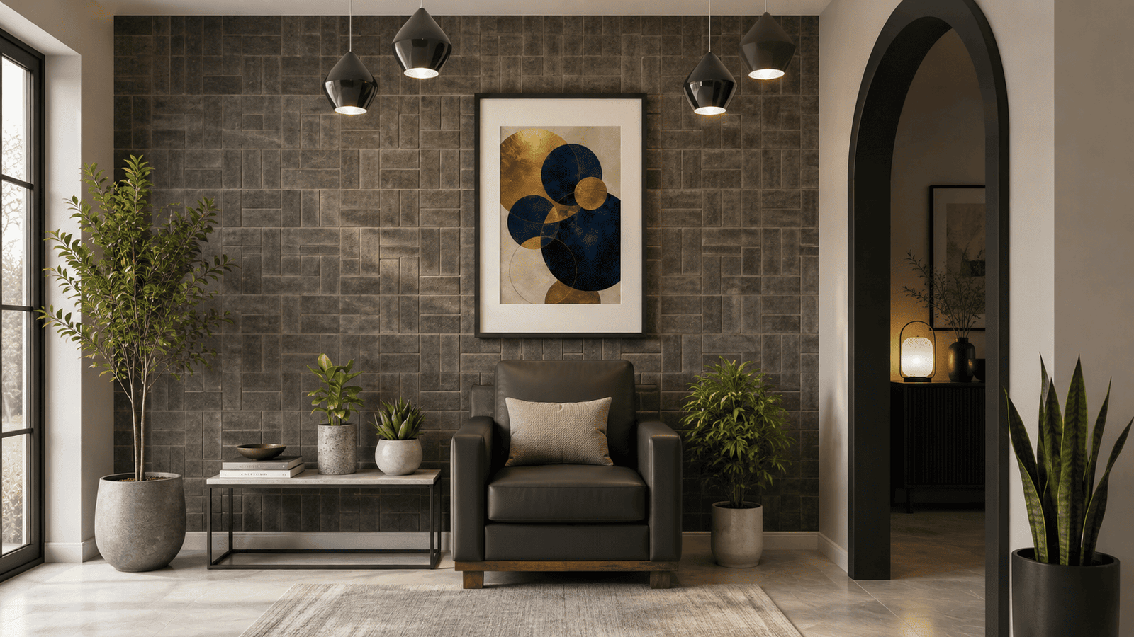 Golden Orbit Wall Art - Image 9