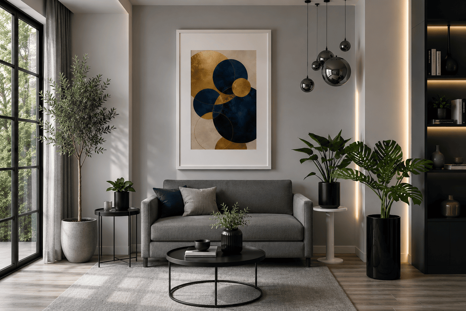 Golden Orbit Wall Art - Image 11