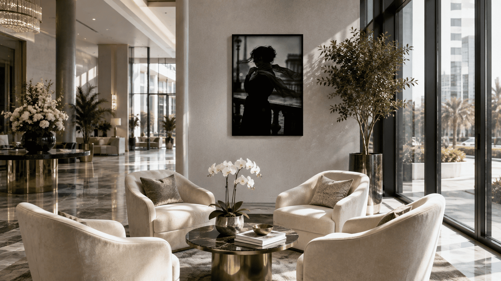 Windswept Silhouette Wall Art - Image 13