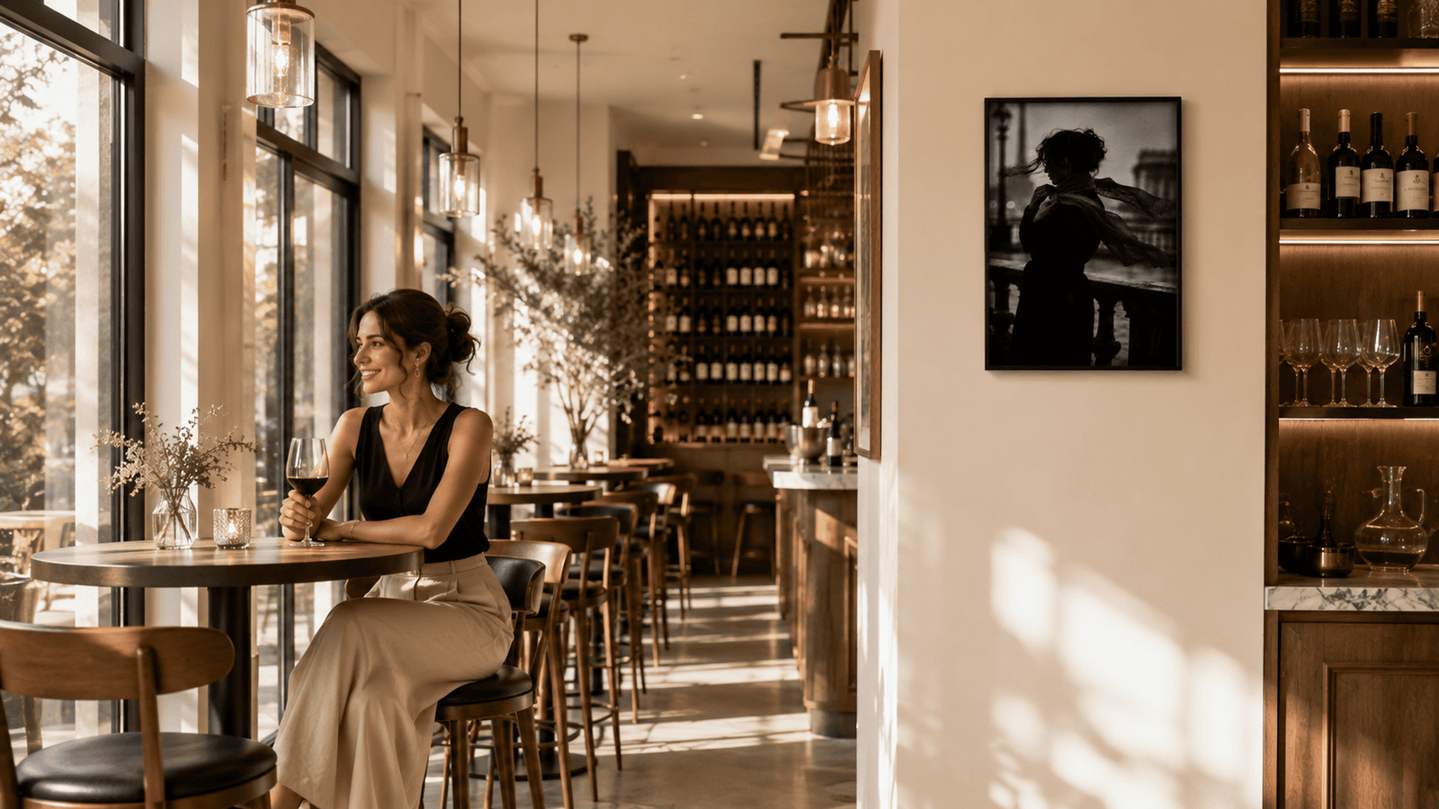 Windswept Silhouette Wall Art - Image 12