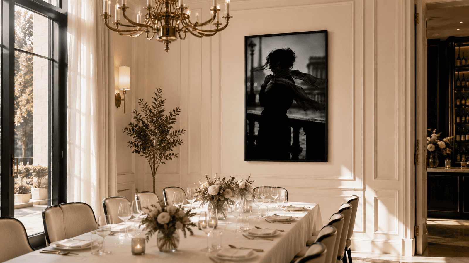 Windswept Silhouette Wall Art - Image 8