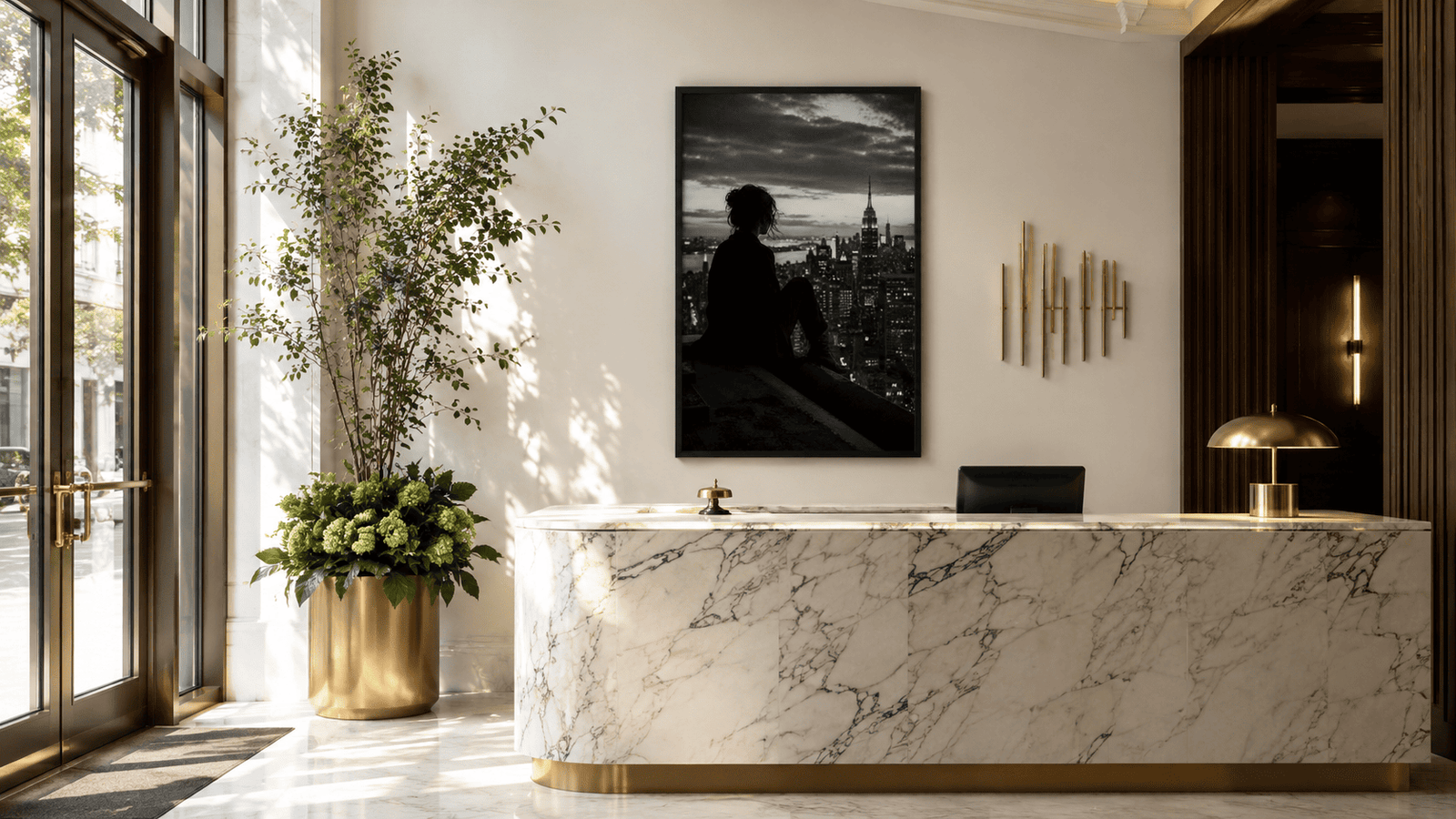 City Silhouette Wall Art - Image 3