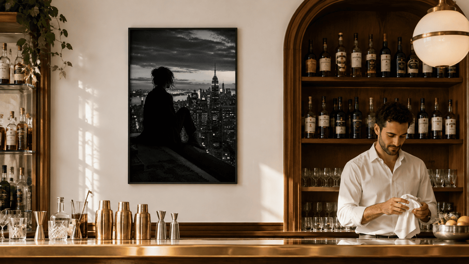 City Silhouette Wall Art - Image 4