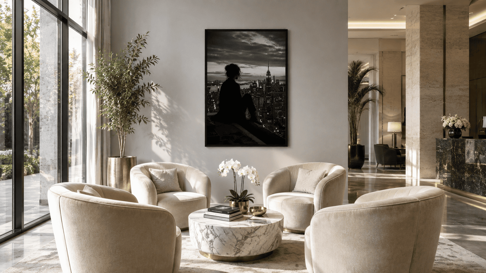 City Silhouette Wall Art - Image 7