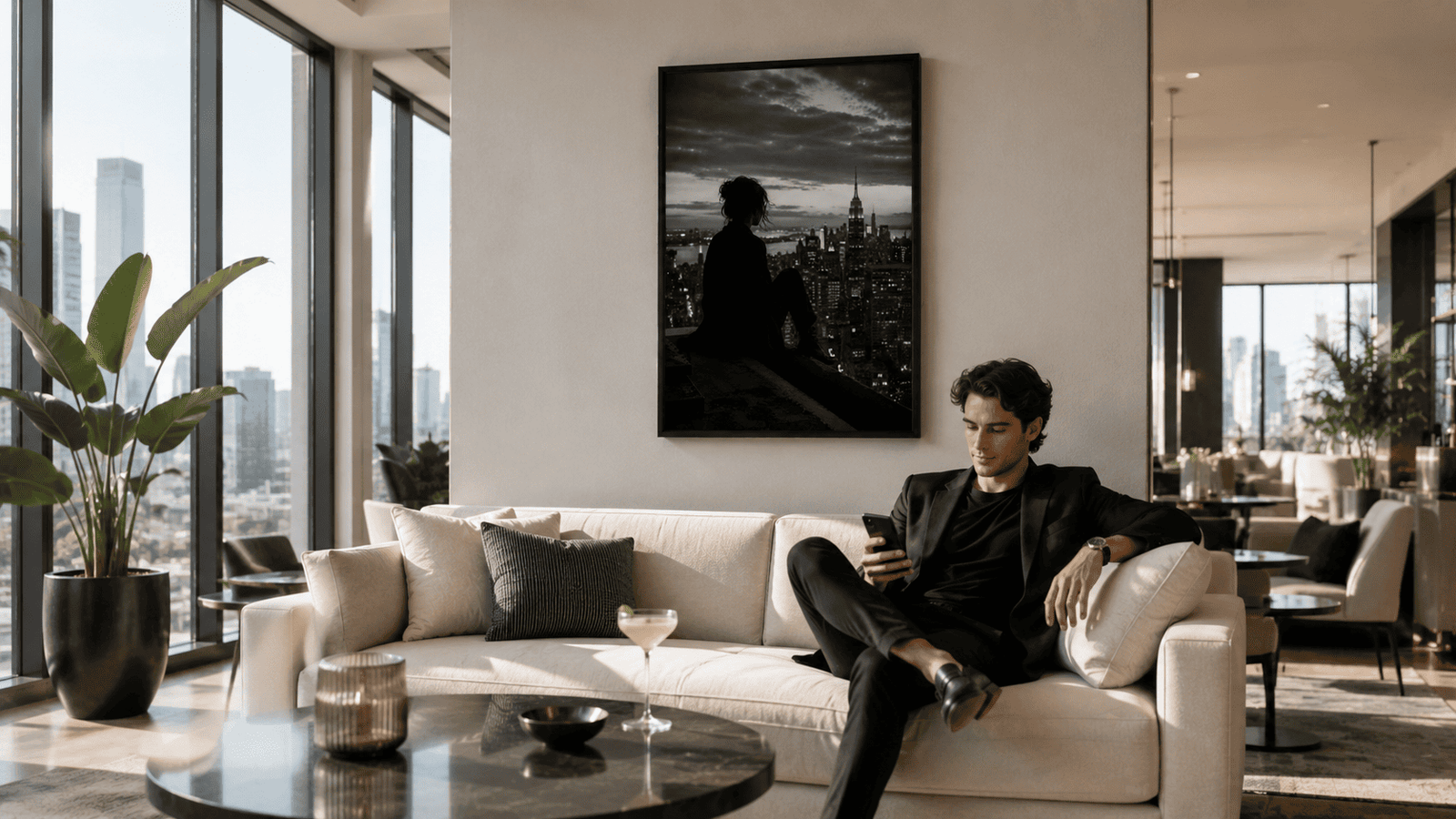 City Silhouette Wall Art - Image 11